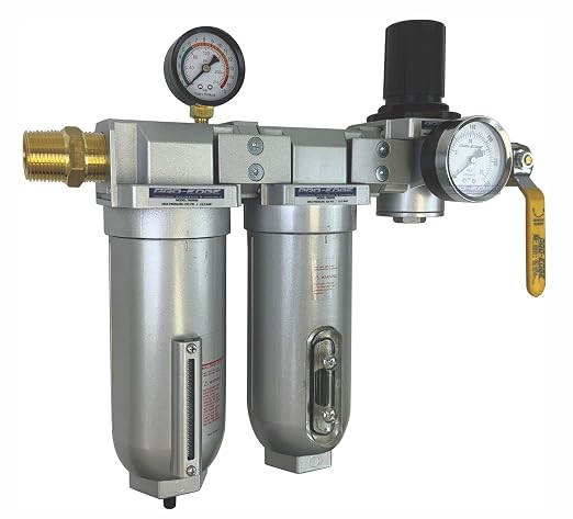 1/2" NPT Industrial Oil, Moisture Vapor Removing Coalescing Filter and in Line by Unknown