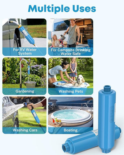 Kohree RV Water Filter, NSF Certified, Inline Water Filter Reduces Chlorine - Image 6