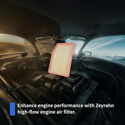 Cabin & Engine Air Filter Kit for 2019-2025 Chevrolet Silverado 1500, GMC - Image 6
