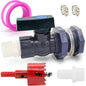 PVC Rain Barrel Diverter Kit Rain Barrel 3/4 Inch Spigot Kit by TiciKim