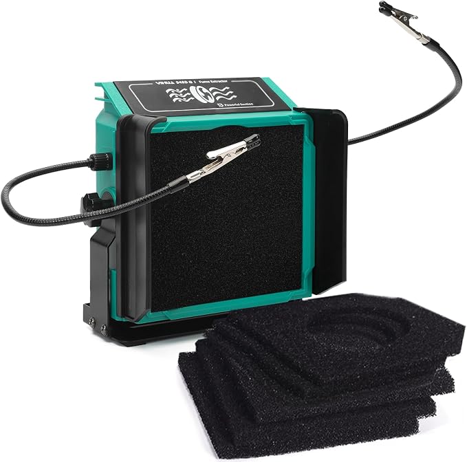 YIHUA 948DQ-I Solder Fume Extractor Fan Solder Smoke Absorber Remover Tiltable by YIHUA