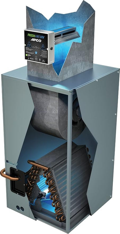 APCO Carbon Matrix Filter HVAC UV Air Purifier, Includes Dual 2-Year UVC Lamp - Image 7
