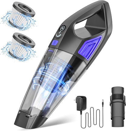Handheld Vacuum Cordless Cleaner, Powerful Portable and Dust Buster Hand Vcauum by ATONEP