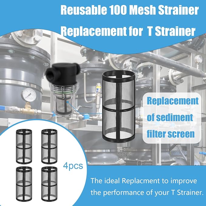 4-Pack Stainless Steel Screen Made - Image 2