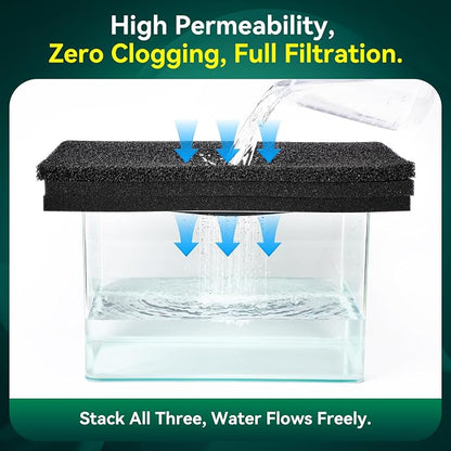 Borlech Aquarium Bio Filter Sponge Pad - Image 6