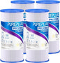 PUREPLUS 50 Micron 10" x 4.5" Extra Coarse Pleated Sediment Filter by PUREPLUS