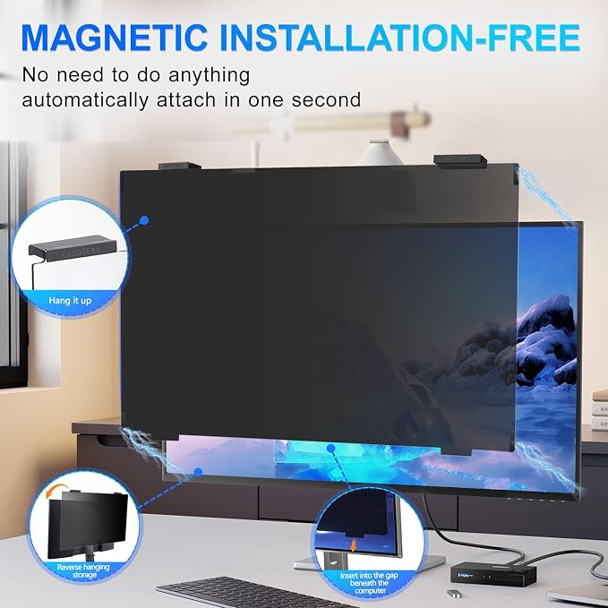 Magnetic 27 Inch Privacy Screen - Image 2