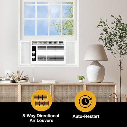 Whirlpool 5, 000 BTU 115V Window Air Conditioner & Dehumidifier - Image 8