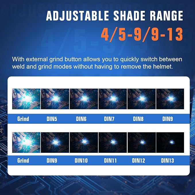 TRQWH Auto Darkening Welding Lens - Image 7