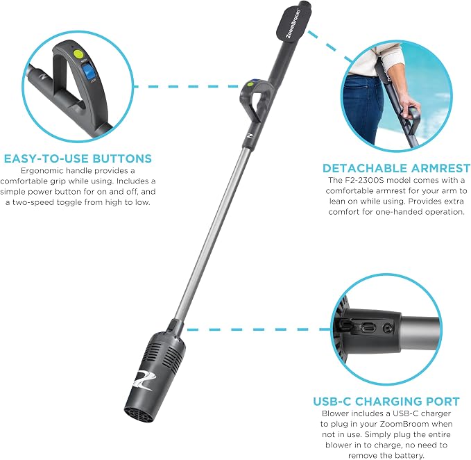 Lightweight Air Broom with Ergonomic Handle – Powerful, Controlled Airflow - Image 2