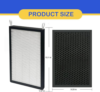 3 Pack True HEPA/Carbon Filters Replacement Compatible - Image 4