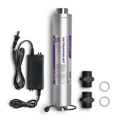 iSpring UVF50 LED UV Water Filter System, Whole House Ultraviolet Water by iSpring