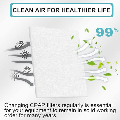 100 Packs Universal CPAP Filters Compatible - Image 5