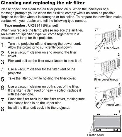 AWO UX38841 Replacement Air Filter - Image 5
