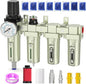 Industrial Grade 4-Stage Air Drying System, 3/4" NPT by BOGERDACK