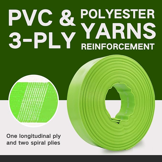 Eastrans 2'' x 25 FT Pool Backwash Hose - Image 4