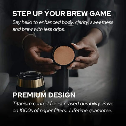 Filter for use in AeroPress Go/AeroPress Coffee Makers - Image 2