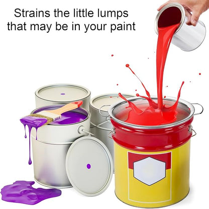 Jucoan 2 Pack Fine Mesh Paint Strainer, 11.5 Inch Stainless Steel 60 Mesh Paint - Image 5