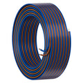 HiFind 16/2 Gauge AWG Car Audio Speaker Wire Cable 25 Ft, Professional Shielded OFC Zipper Wire, Transparent Soft PVC for Automotive Stereo HiFi Home Theater System, Subwoofer, Blue+ Brown