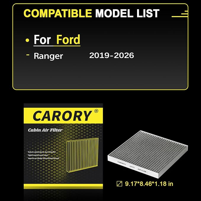 Cabin Air Filter w/Activated Carbon - Image 2