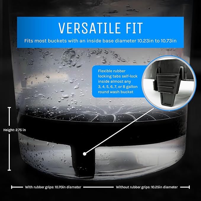 DETAIL GUARDZ Dirt Lock Car Wash Insert – Bucket Filter - Image 4