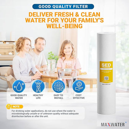 Max Water 1 Micron 20 x 4.5 Sediment Filter - Image 6