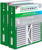 Filterbuy 16x22x5 Air Filter MERV 8 Essential Dust & Allergy Defense, Pleated by Filterbuy
