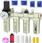 Industrial Grade 4-Stage Air Drying System, 1/2" Npt by BOGERDACK