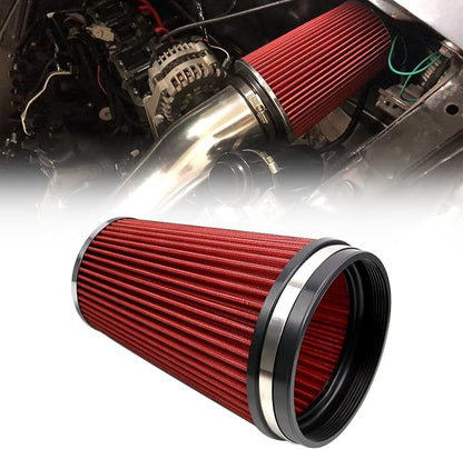 RYANSTAR RACING 152mm 6" High Flow Round Tapered Cone Closed-Top Washable by RYANSTARRACING