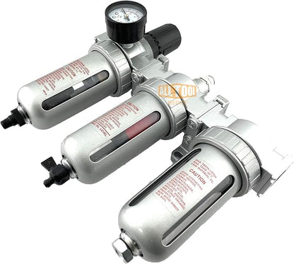 1/2" NPT MID FLOW Filter Regulator Coalescing Desiccant Dryer System - Image 3
