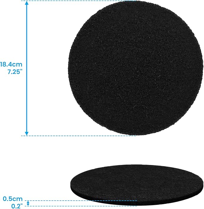 PURIMADE 10Pack 7.25 Inch Charcoal Filters - Image 7