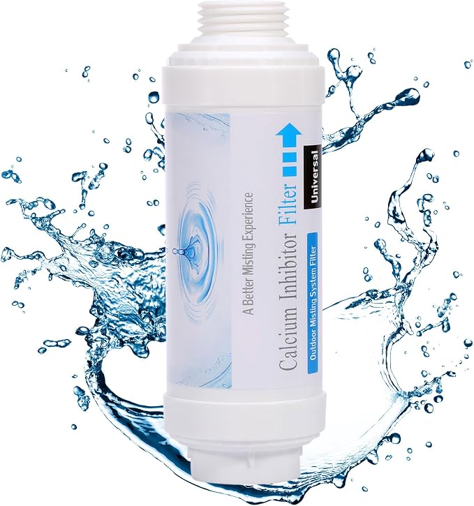 Yoption Calcium Inhibitor Filter, Outdoor Misting System Filter, by Yoption