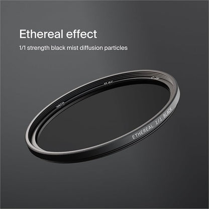 Urth 58mm Ethereal Black Mist ¹⁄₁ Diffusion Lens Filter - Image 2