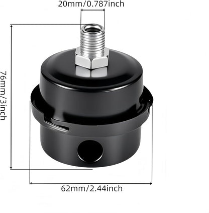 3/4"Thread Air Compressor Silencer Filter, 20mm Metal Air Compressor Intake - Image 5