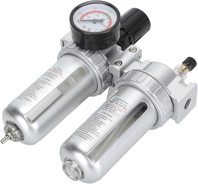 Compressed Air Line Filter, Oil Trap Separator Efficient 1/4inch Interface - Image 9