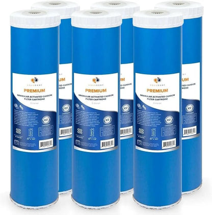 Aquaboon 5 Micron 20 x 4.5 Premium Granular Activated Carbon Water Filter by Aquaboon