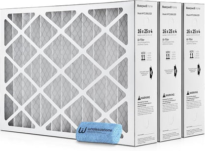 16x25x4 Air Filter Replacement MERV 11, FC100A1029 Pleated HVAC AC Furnace by Wholesalehome