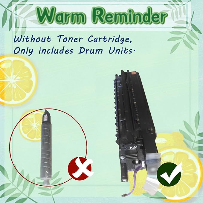FNTSMA C307 307 Drum Unit Compatible Replacement for Ricoh MP C306 C307 C406 C407 Printer 1 Set