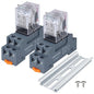 Electromagnetic Power Relay, 8-Pin 10 AMP 12V DC Relay Coil by VAMRONE