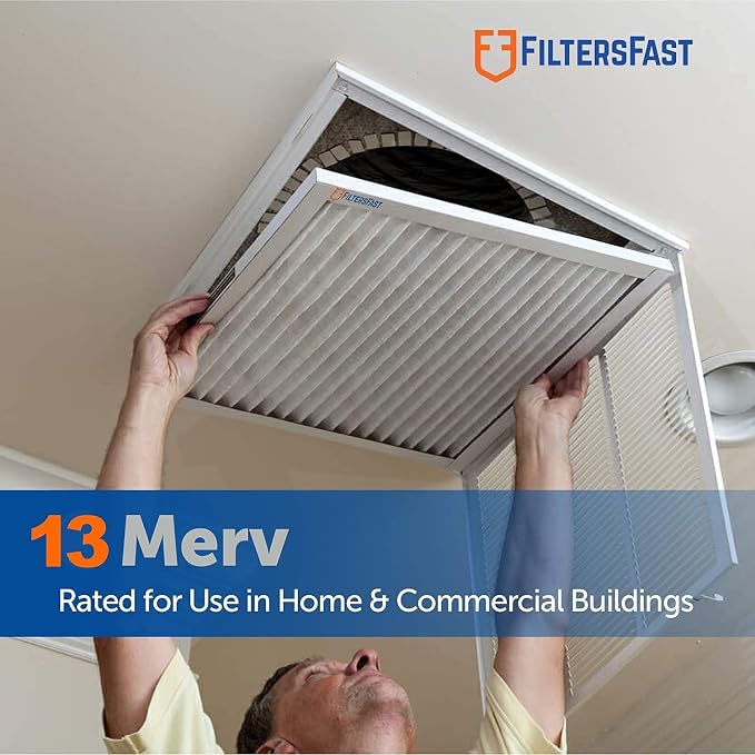 Filters Fast 10x30x1 Air Filter Merv 13, Made in the USA, Actual Size: 9.75" x - Image 2