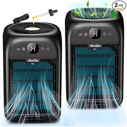2-Pack Air Purifiers for Home Large Room Up to 908 Sq Ft Each One, HEPA Air by Aircillin