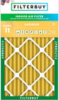 Filterbuy 14x25x2 Air Filter MERV 11 Superior Pet & Allergy Defense, by Filterbuy