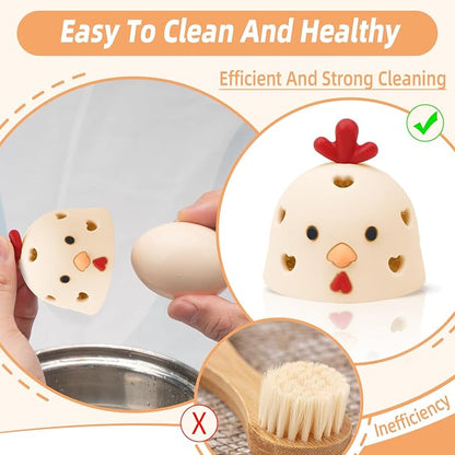 Silicone Egg Brush Cleaner, Egg Cleaner - Image 5
