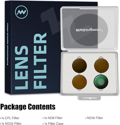 Walking Way Camera Lens Filters ND PL Set Compatible - Image 7