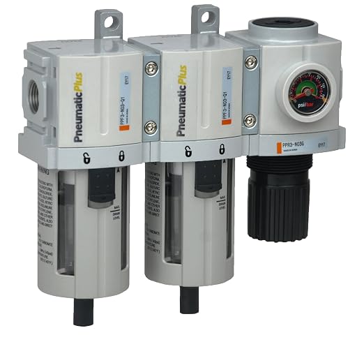PneumaticPlus PPC3C-N02G Compressed Air Drying System- Particulate Air Filter by PneumaticPlus