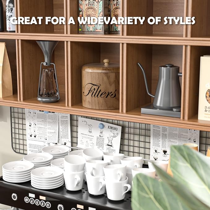 Coffee Filter Holder, Wooden Coffee Filter Storage - Image 5