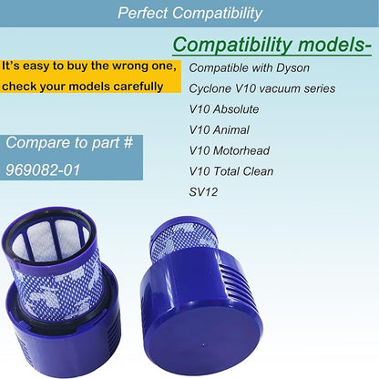 V10 Filter Replacement for Dyson Cyclone V10 SV12 Vacuums, Compare to Part No. - Image 3