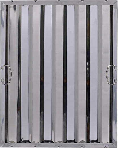 20" x 25" Stainless Steel Commercial Hood Filter – Dishwasher Safe, Welded - Image 2