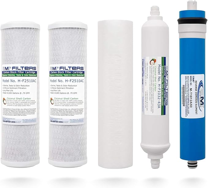 APPLIED MEMBRANES Reverse Osmosis Membrane and Filter Replacement, 50 GPD by AppliedMembranesInc