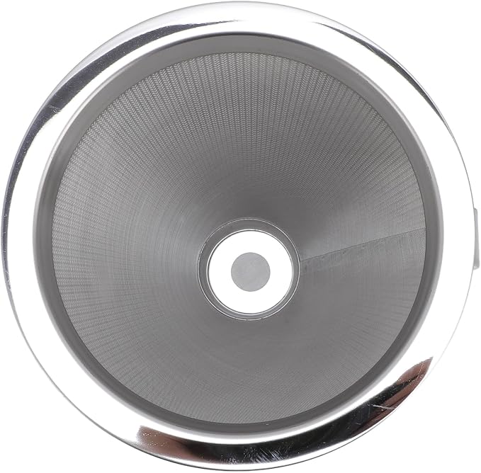 Pour Over Coffee Dripper, Reusable Metal Filter, Portable Cone Filter - Image 8